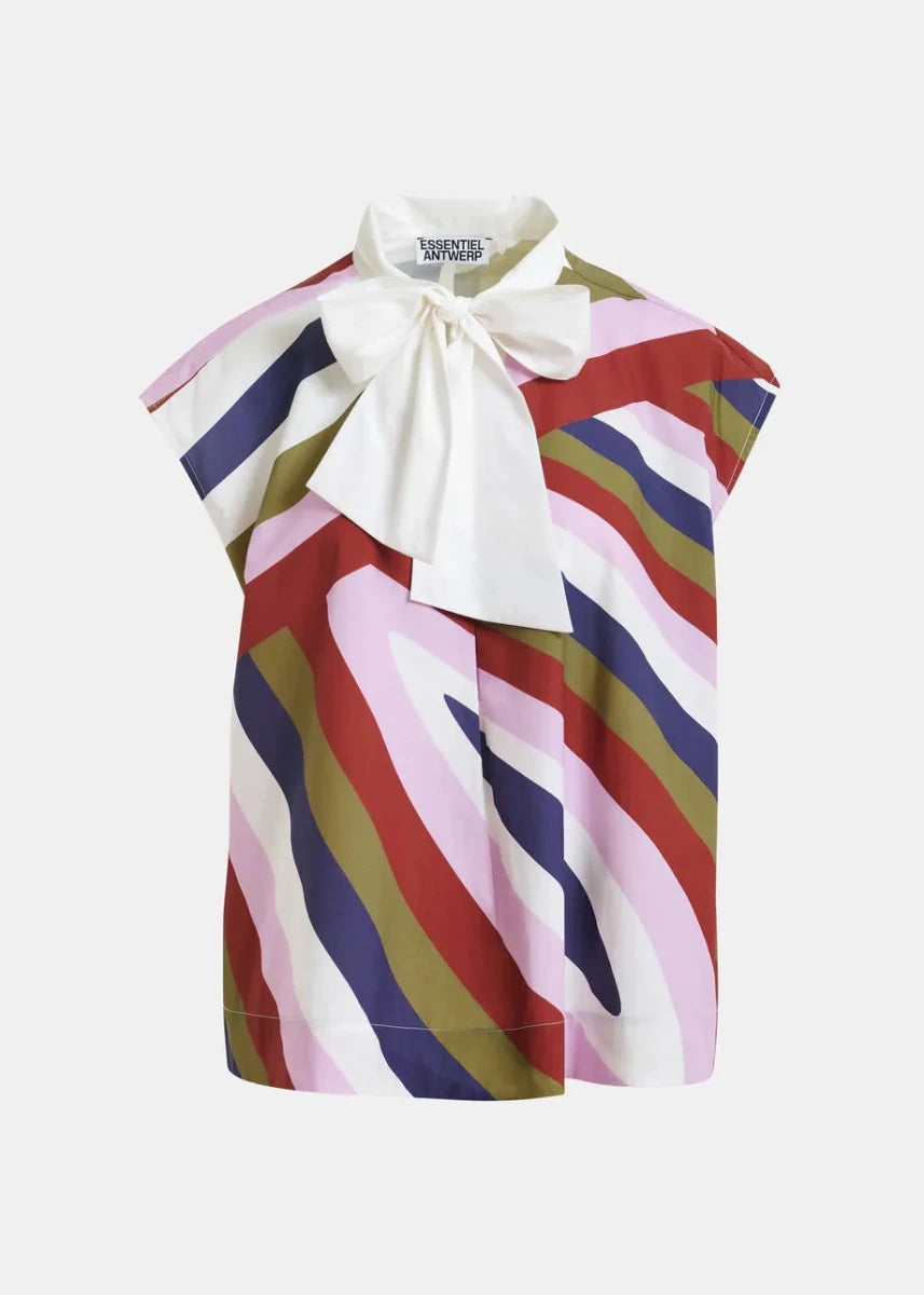 Jop Sleeveless Top in Multicolour from ESSENTIEL ANTWERP at Edito Boutique