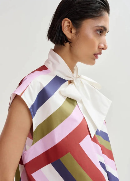 Jop Sleeveless Top in Multicolour from ESSENTIEL ANTWERP at Edito Boutique
