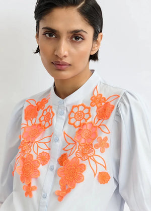 Jorga Cotton Shirt in Light Blue from ESSENTIEL ANTWERP at Edito Boutique