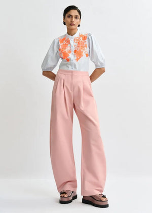 Jorga Cotton Shirt in Light Blue from ESSENTIEL ANTWERP at Edito Boutique