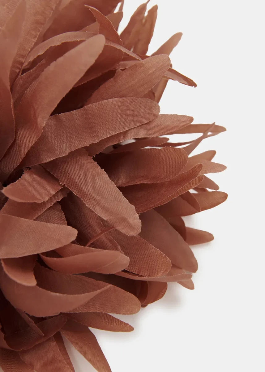 Jortensia Brooch in Terracotta from ESSENTIEL ANTWERP at Edito Boutique