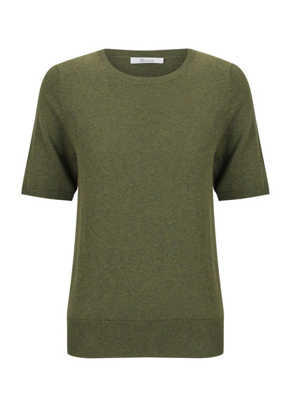 Jules Knit Tee in Moss from MORRISON at Edito boutique