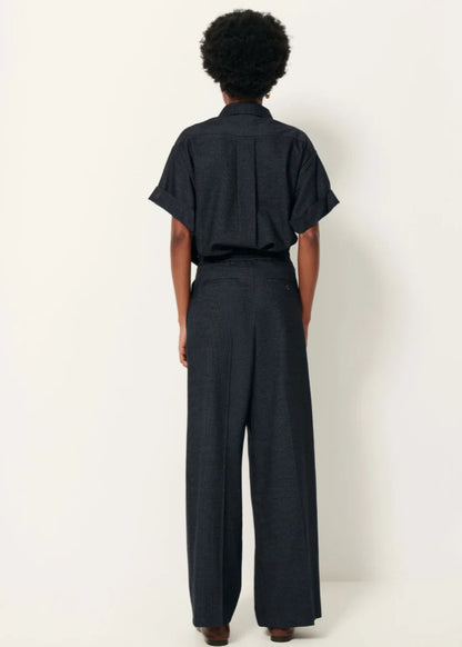 Ka Shirt in Indigo from SESSUN at Edito boutique