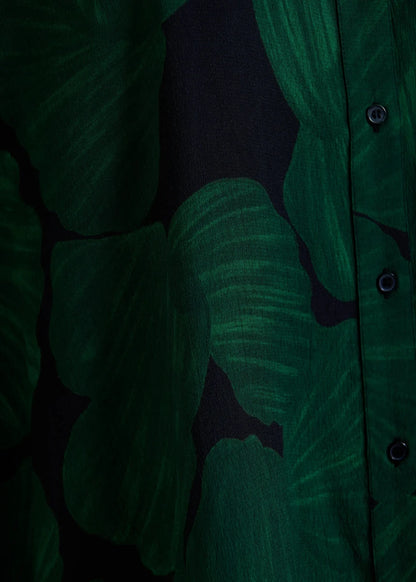 Kafka Printed Shirt in Black/Green from ESSENTIEL ANTWERP at Edito Boutique