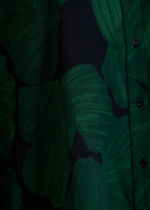 Kafka Printed Shirt in Black/Green from ESSENTIEL ANTWERP at Edito Boutique