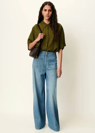 Kalya Shirt in Agave from SESSUN at Edito Boutique