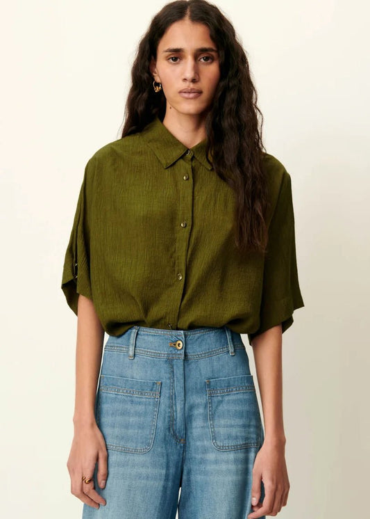 Kalya Shirt in Agave from SESSUN at Edito Boutique