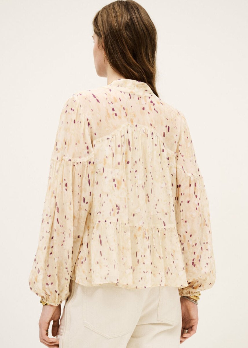 Kamala Blouse in Ecru from BA&SH at Edito boutique