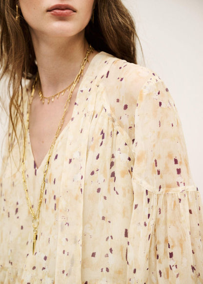 Kamala Blouse in Ecru from BA&SH at Edito boutique