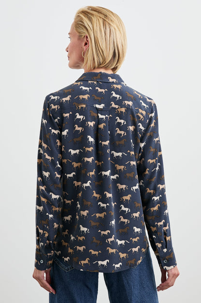 Kate Shirt in Horses from Rails Clothing