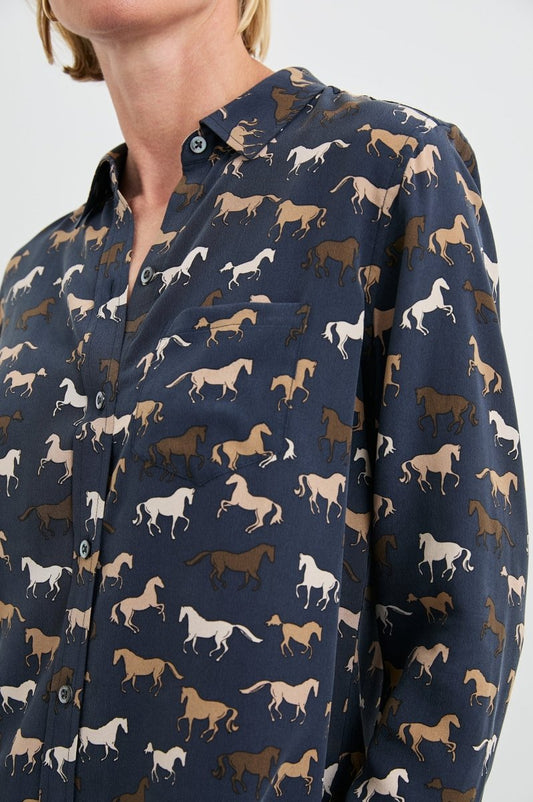 Kate Shirt in Horses from RAILS at Edito boutique