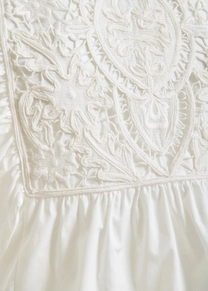 Keany Ruffle Top in White from ESSENTIEL ANTWERP at Edito Boutique