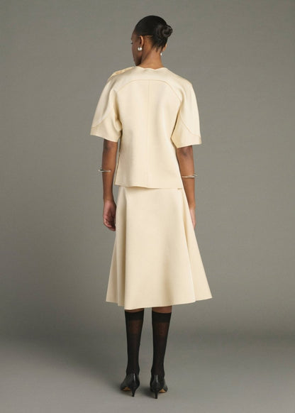 Kelya Skirt in Cream from SOEUR at Edito Boutique