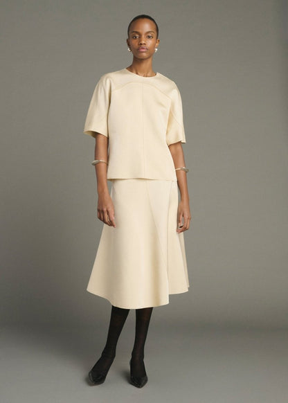 Kelya Skirt in Cream from SOEUR at Edito Boutique