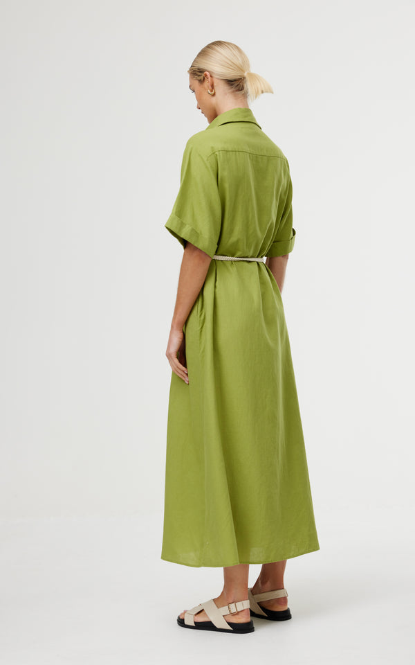 Kinney Emelia Dress in Kiwi