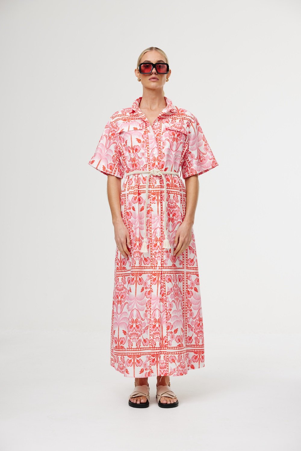 Kinney Emelia Dress in Las Palmas Print