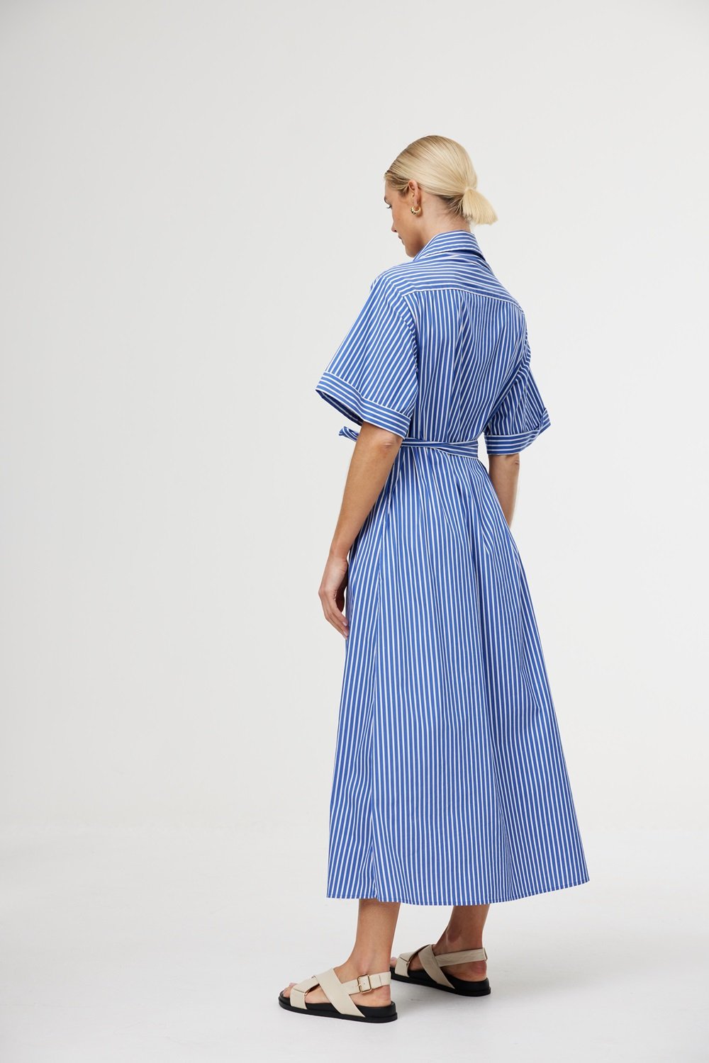 Kinney Emelia Dress in Riviera Stripes