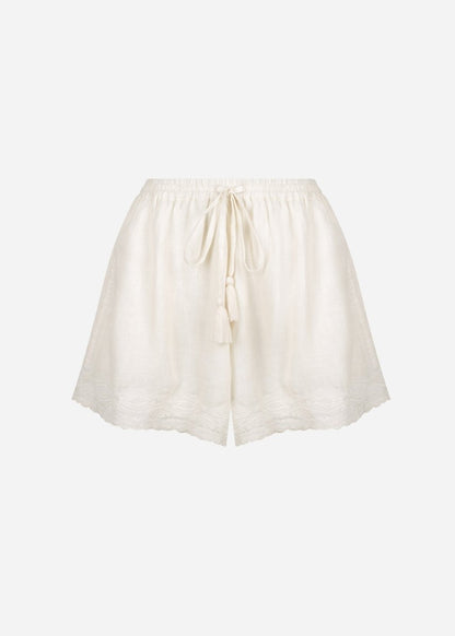 Kora Shorts in Ivory from HANNAH ARTWEAR at Edito boutique