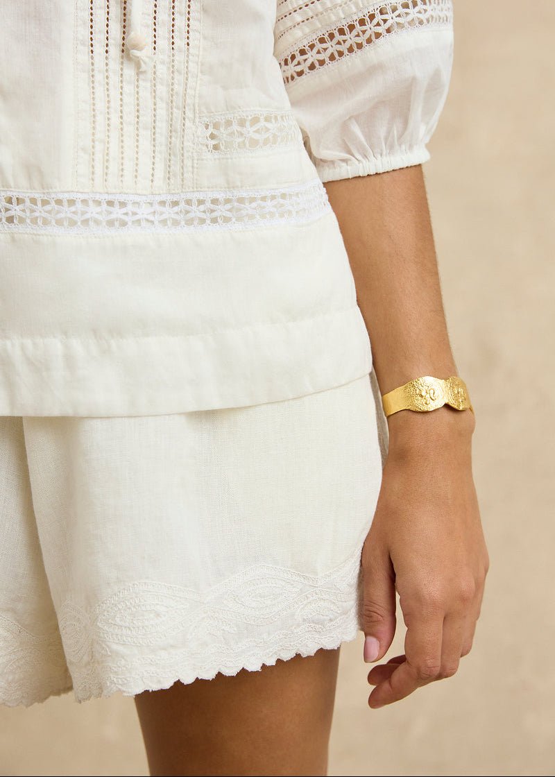 Kora Shorts in Ivory from HANNAH ARTWEAR at Edito boutique