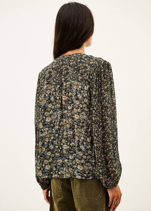 Kross Romantic Blouse in Khaki from BA&SH at Edito Boutique