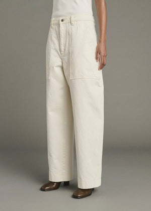 Kurt Jeans in Ecru from SOEUR at Edito Boutique