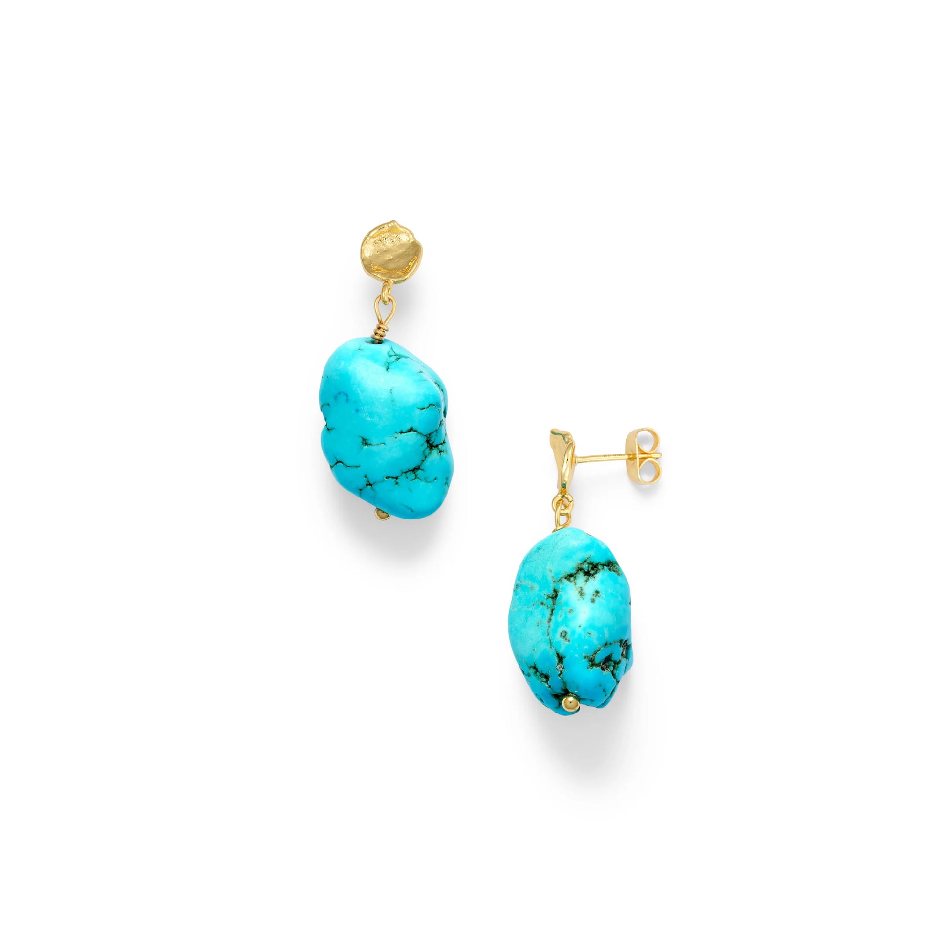 La Mer Earring in Aqua from Anni Lu