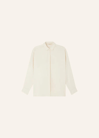 Lady D Shirt in Fleur de Sel from SESSUN at Edito boutique