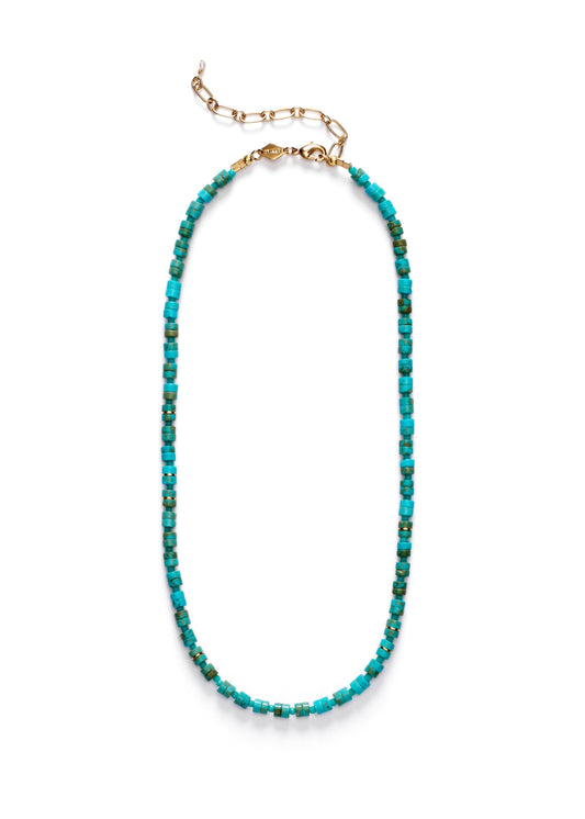 Lagoon Necklace in Golden from Anni Lu
