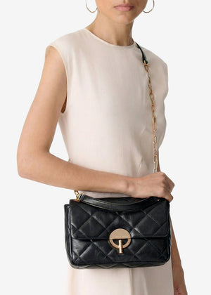 Large Moon Bag in Black from VANESSA BRUNO at Edito Boutique