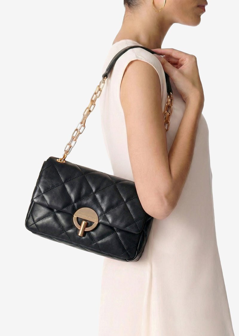 Large Moon Bag in Black from VANESSA BRUNO at Edito Boutique