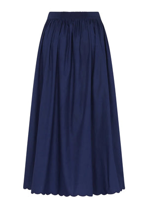 Larissa Maxi Skirt in Poseidon from CAROLINA K at Edito Boutique