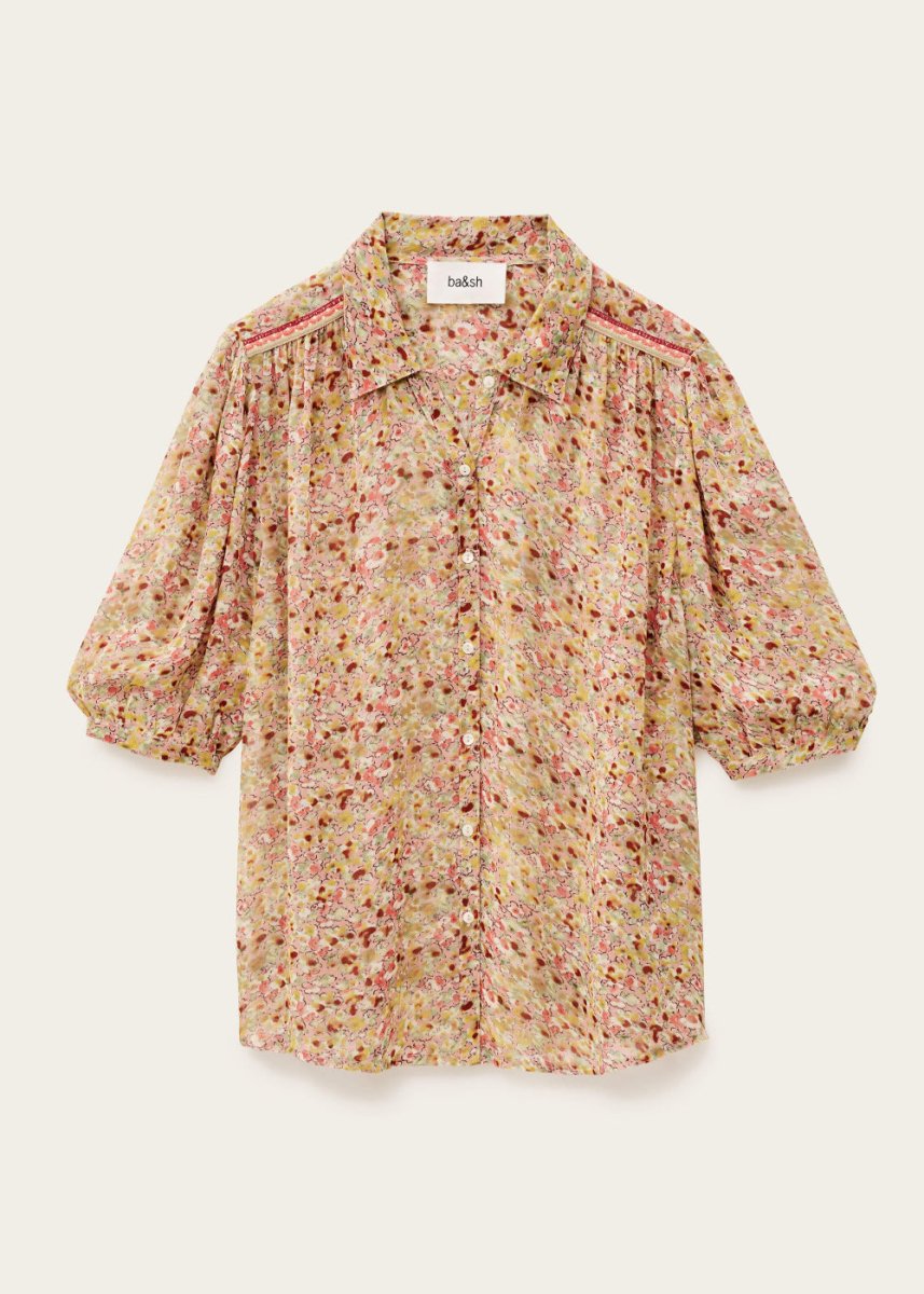 Lark Shirt in Rose from BA&SH at Edito boutique