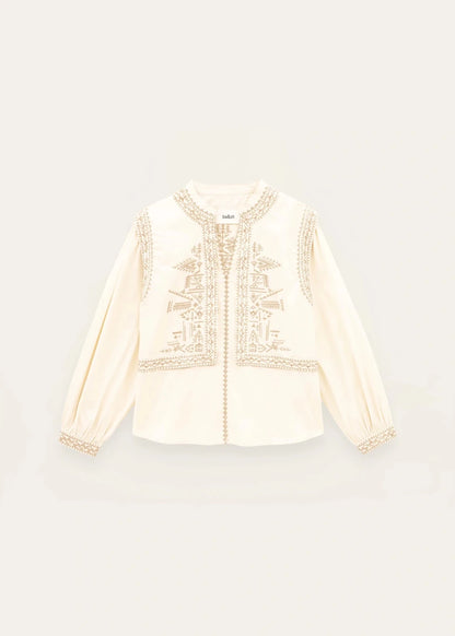 Laura Blouse in Ecru from BA&SH at Edito Boutique