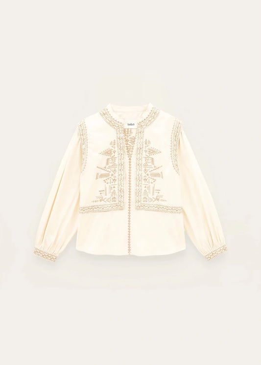 Laura Blouse in Ecru from BA&SH at Edito Boutique