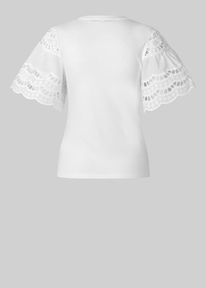 Lawra Tee in White from SECOND FEMALE at Edito Boutique