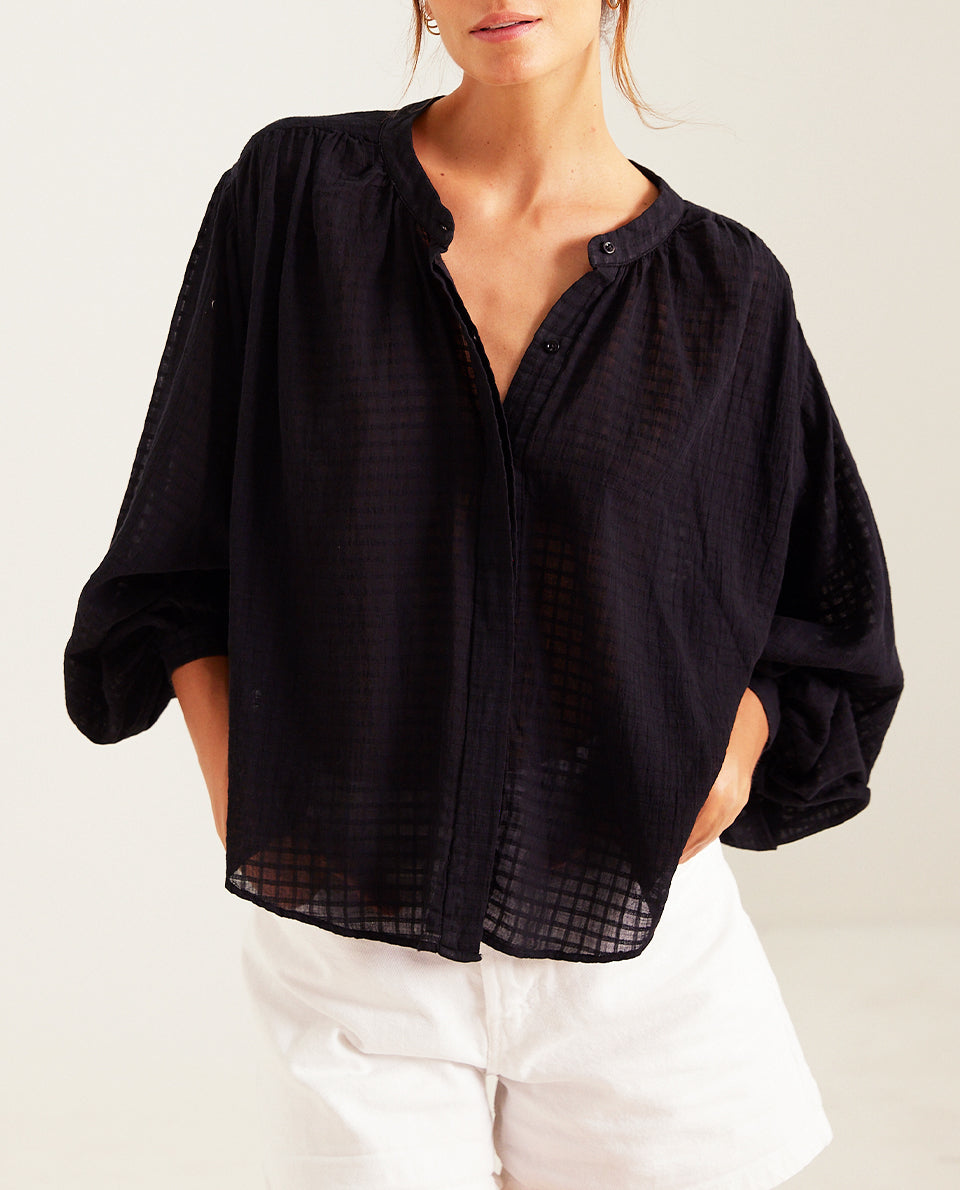 Sacrecoeur Lena Blouse Black