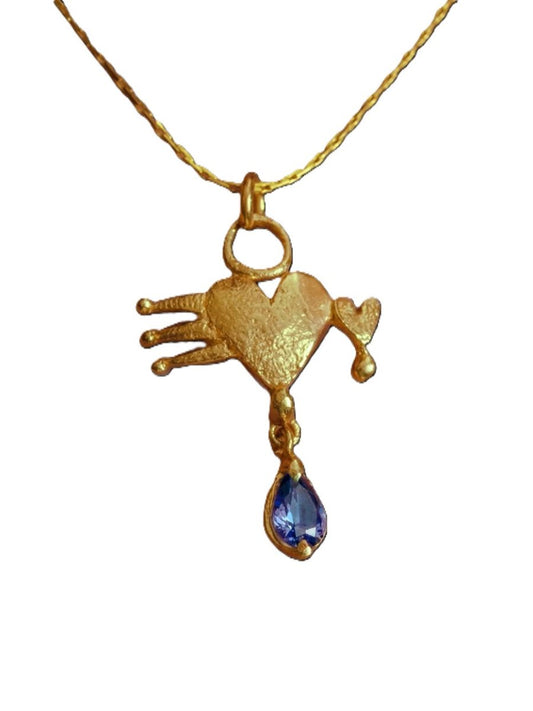 Leon Heart Necklace from RUBY JACK at Edito Boutique