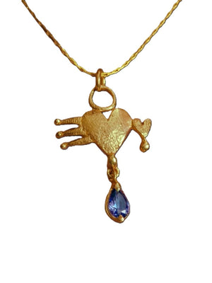 Leon Heart Necklace from RUBY JACK at Edito Boutique