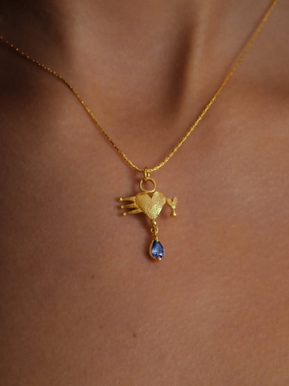 Leon Heart Necklace from RUBY JACK at Edito Boutique