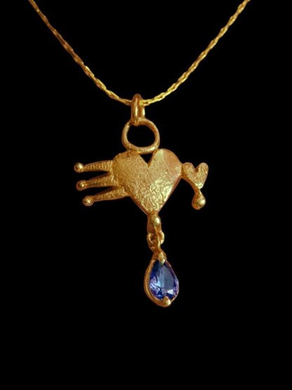 Leon Heart Necklace from RUBY JACK at Edito Boutique