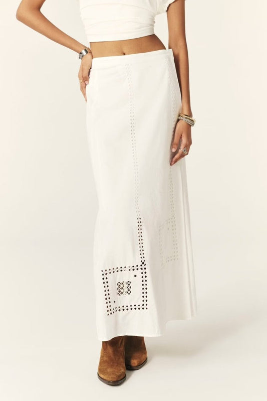 Lermaid Midi Skirt from BA&SH at Edito boutique