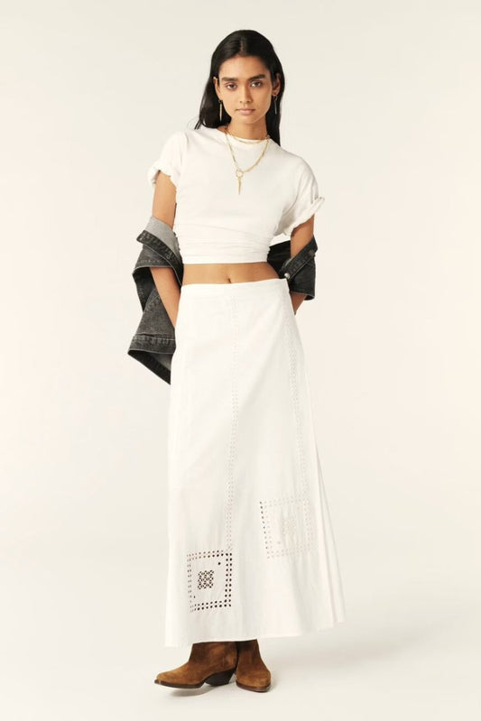 Lermaid Midi Skirt from BA&SH at Edito boutique