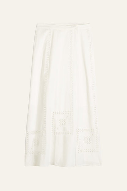 Lermaid Midi Skirt from BA&SH at Edito boutique