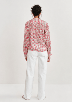 Letty Long Sleeve Top in Pink from M.A.B.E at Edito Boutique