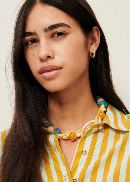 Lido Shirt in Lagoon from SESSUN at Edito boutique