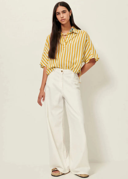 Lido Shirt in Lagoon from SESSUN at Edito boutique