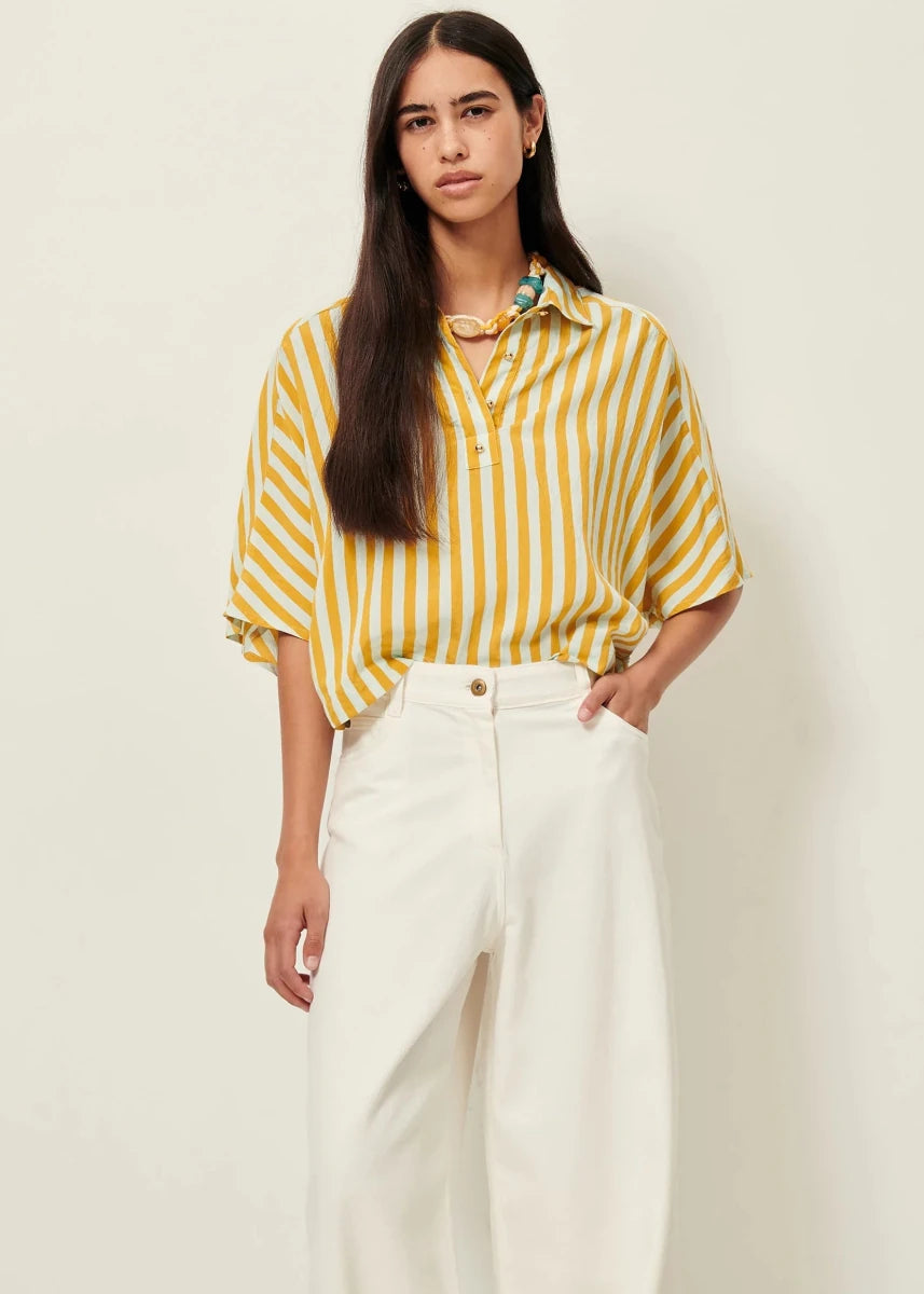 Lido Shirt in Lagoon from SESSUN at Edito boutique