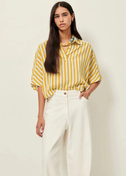 Lido Shirt in Lagoon from SESSUN at Edito boutique