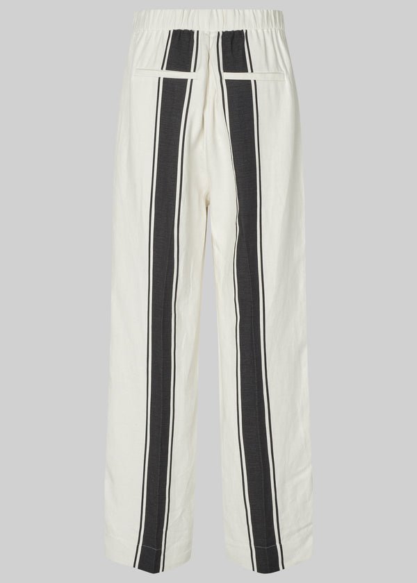 Lie Trousers in White from SECOND FEMALE at Edito boutique