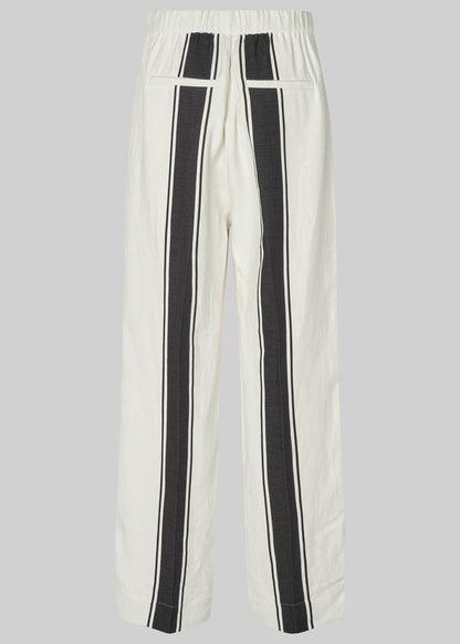 Lie Trousers in White from SECOND FEMALE at Edito boutique